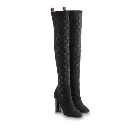 lv silhouette thigh boot|Silhouette Ankle Boots .